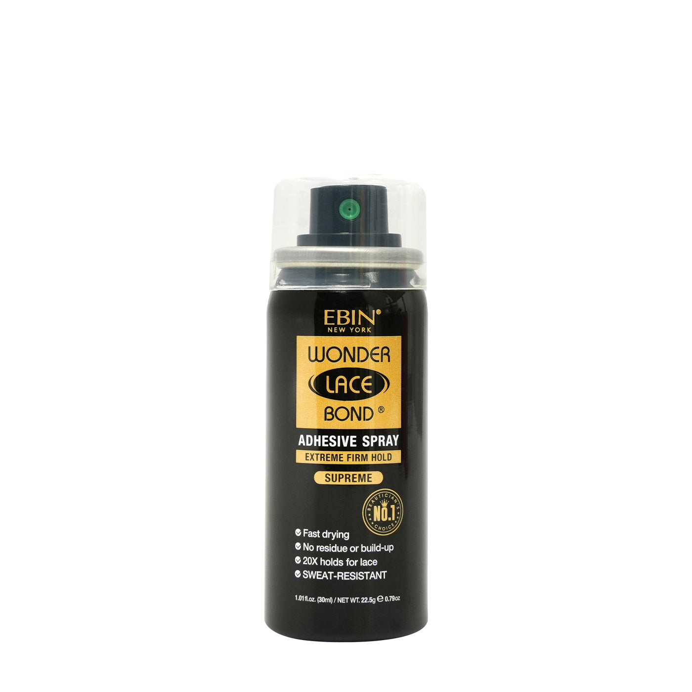 EBIN New York Wonder Lace Bond Adhesive Spray Extreme Firm Hold Supreme 30ml