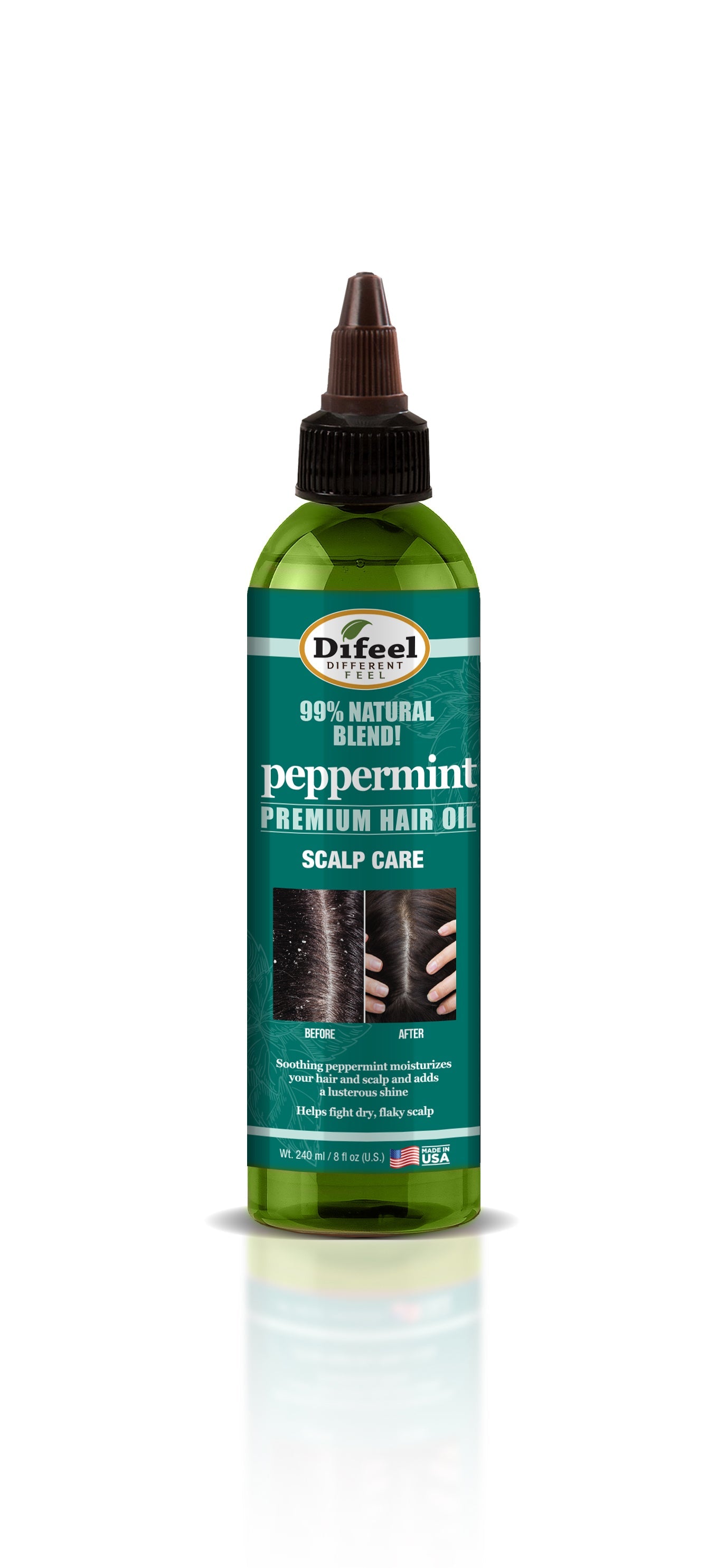 Difeel Peppermint Scalp Care Premium Hair Oil 240ml