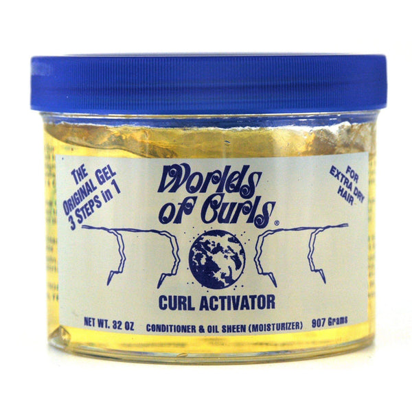 Worlds Of Curls Curl Activator Gel Collection & Sheen Spray - Afro Hair Boutique