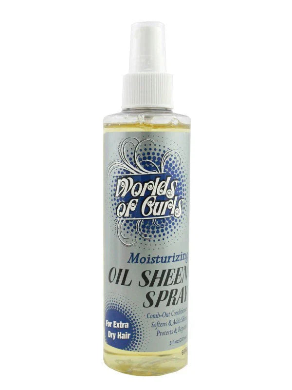 Worlds Of Curls Curl Activator Gel Collection & Sheen Spray - Afro Hair Boutique