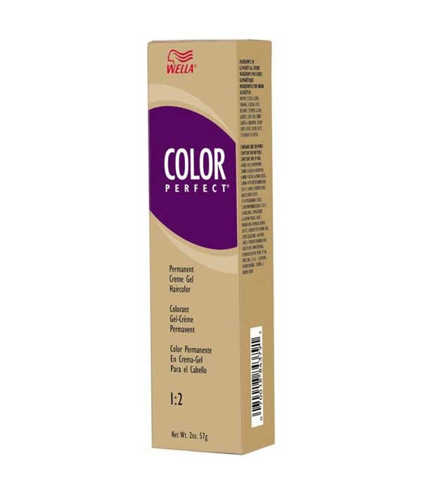 Wella Color Perfect Permanent Creme Gel Haircolor