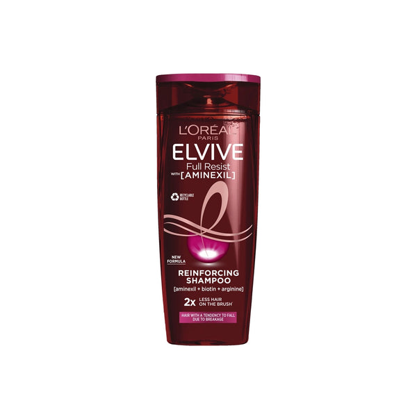 Loreal Paris Elvive Full Resist Aminexil Reinforcing Shampoo 250ml / 400ml - Afro Hair Boutique