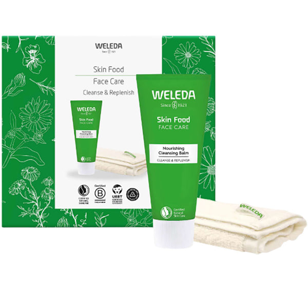 Weleda  Skin Food Face Care Cleanse And Replenish Gift Set