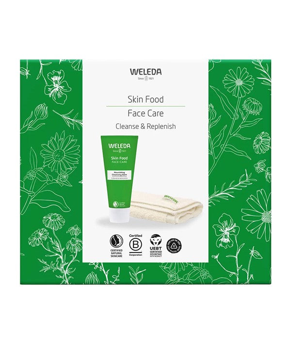 Weleda  Skin Food Face Care Cleanse And Replenish Gift Set