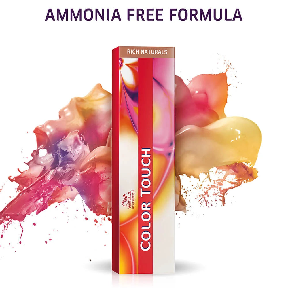 Wella Colour Touch Rich Naturals Hair Dye Tint 60ml 8/35