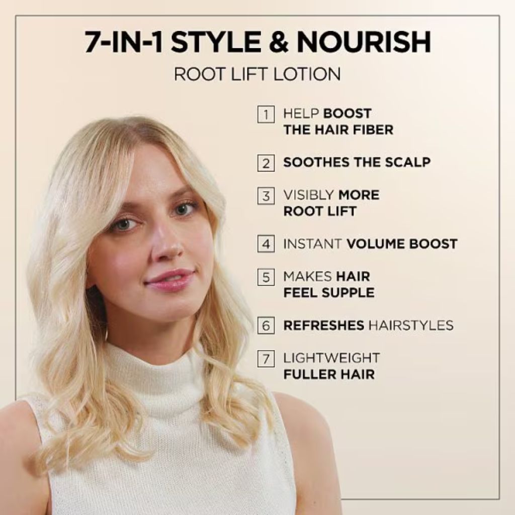 Wella  Deluxe Style And Nourish 7In1 Root Lift Lotion