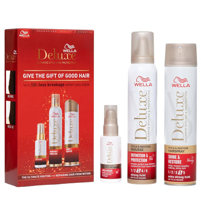 Wella Deluxe Ultimate Style And Protection Gift Set