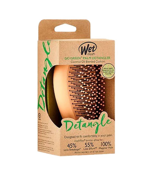 Wet Brush Go Green Coconut Oil Blended Cushion Palm Detangler