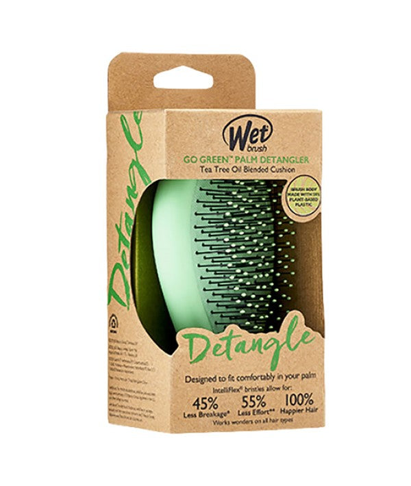 Wet Brush Go Green Tea Tree Oil Blended Cushion Palm Detangler