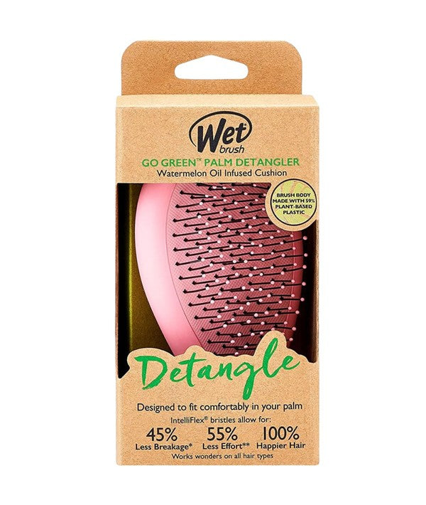 Wet Brush Go Green Watermelon Oil Infused Cushion Palm Detangler
