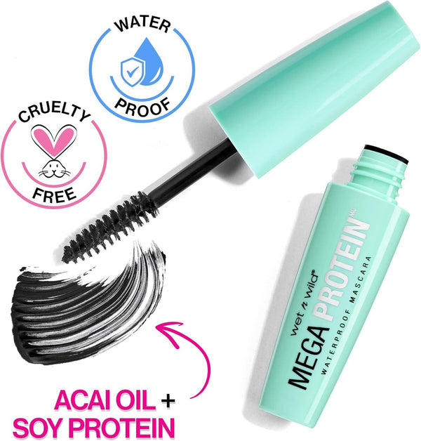 Wet N Wild  Mega Protein Waterproof Mascara