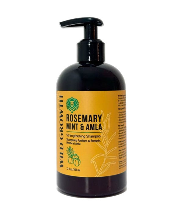 Wild Growth  Rosemary Mint And Amla Strengthening Shampoo