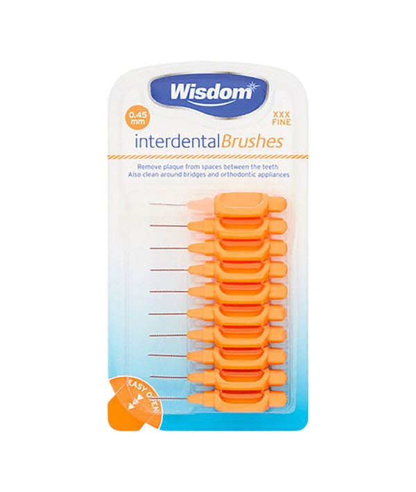 Wisdom  Interdental Brushes Orange