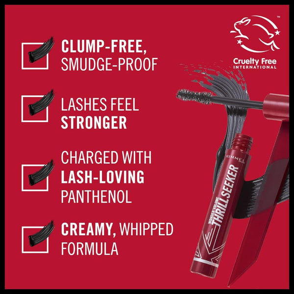 Rimmel  Wonder Volume Thrill Seeker Mascara Black Brown