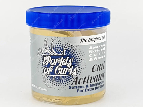 Worlds Of Curls Curl Activator Gel Collection & Sheen Spray - Afro Hair Boutique