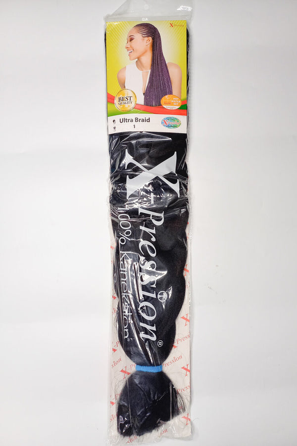 X Pression Syn Ultra Braid X-PRESSION Ultra Hair Braid (Braiding) Extension (Choice of Colours) - Afro Hair Boutique