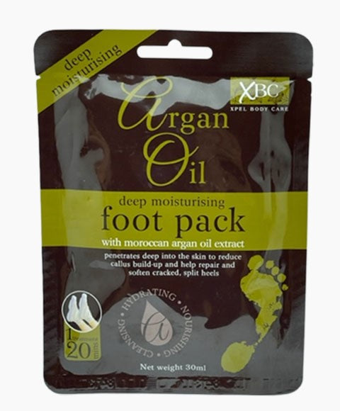 Xpel Marketing XBC Xpel Body Care Argan Oil Deep Moisturising Foot Pack