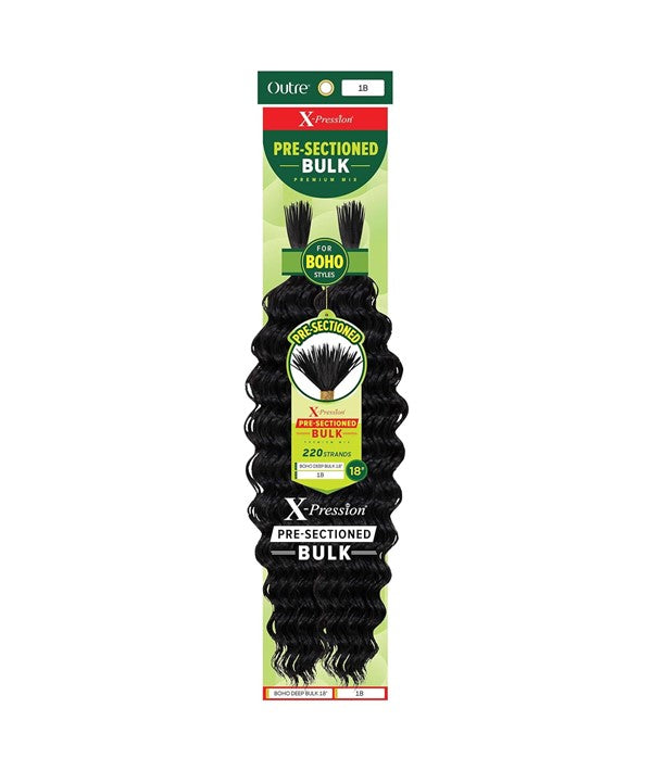 X PRESSION Pre Sectioned Synthetic Boho Deep Bulk