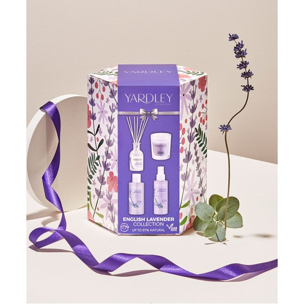 Yardley English Lavender Collection Body And Home Gift Set