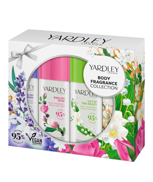 Yardley  Classic Floral Body Fragrance Collection Gift Set