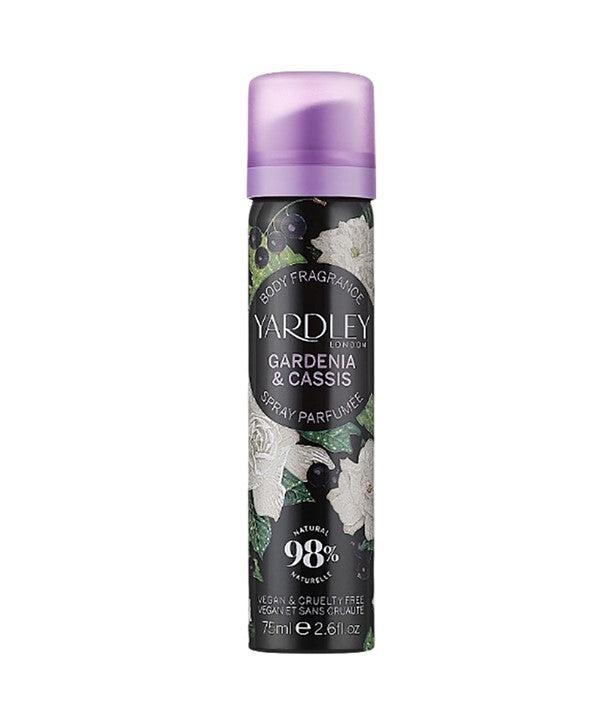 Yardley  Gardenia And Cassis Body Spray