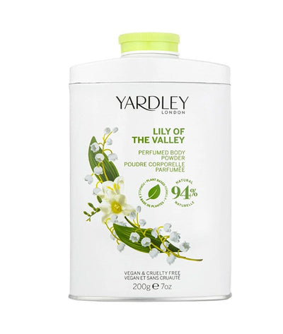 Yardley Lily Of The Valley Perfumed Body Powder 50g / 200g