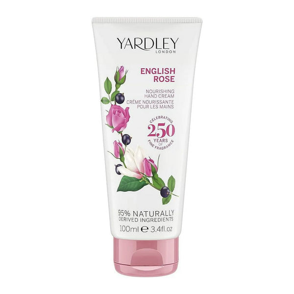 Yardley English Rose Nourishing Hand Cream 75ml - Afro Hair Boutique