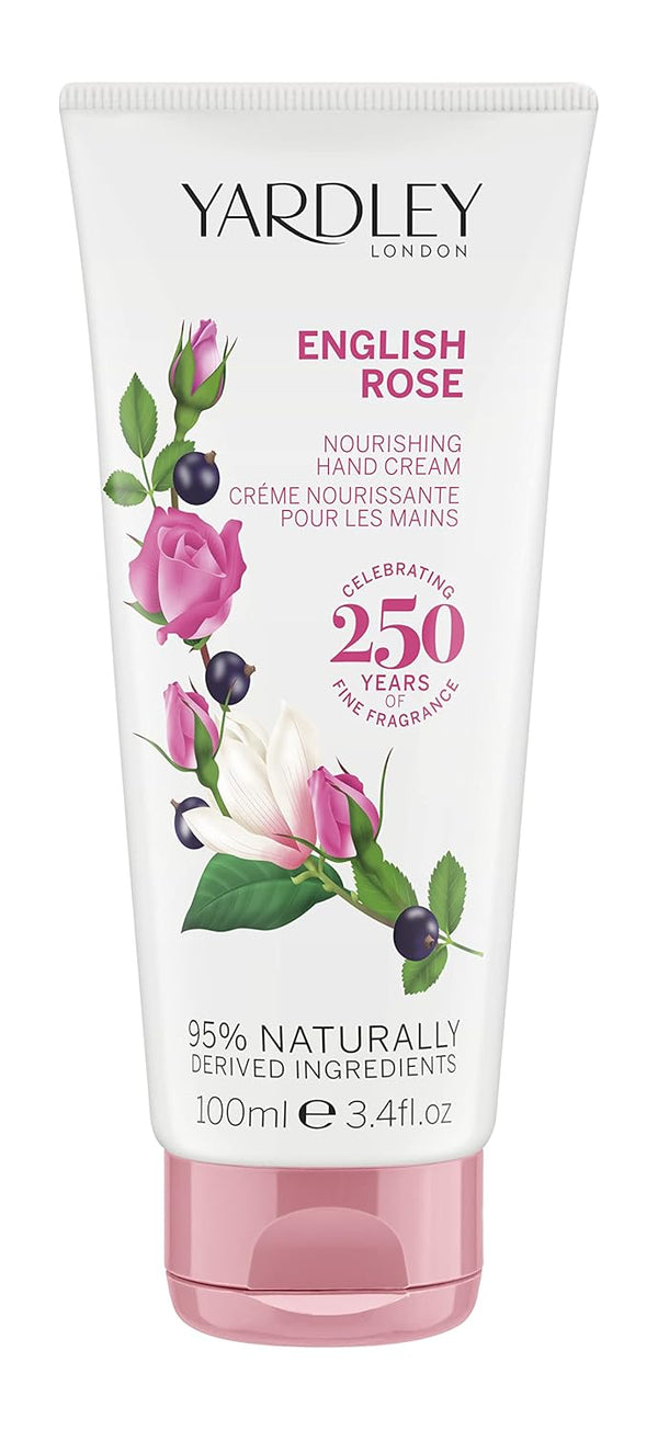 Yardley English Rose Nourishing Hand Cream 75ml - Afro Hair Boutique