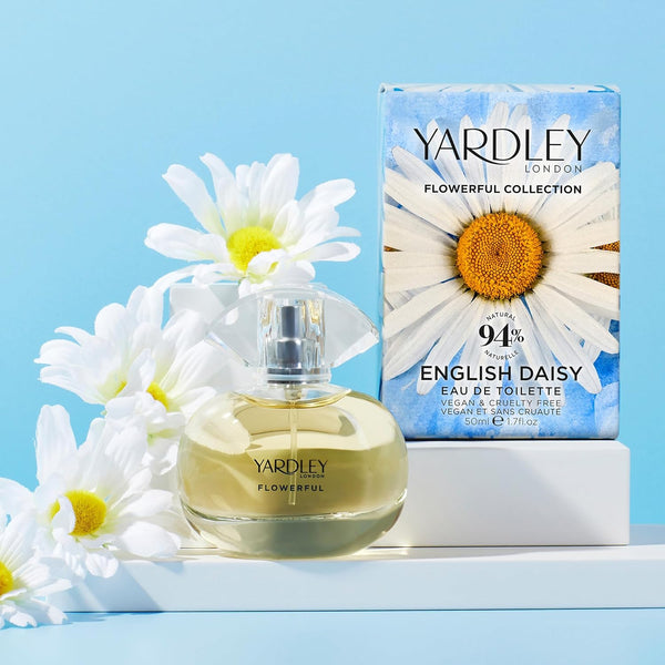 Yardley Flowerful Collection English Daisy Eau De Toilette 50ml - Afro Hair Boutique