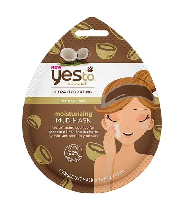 Yes To  Coconut Moisturizing Mud Mask For Dry Skin