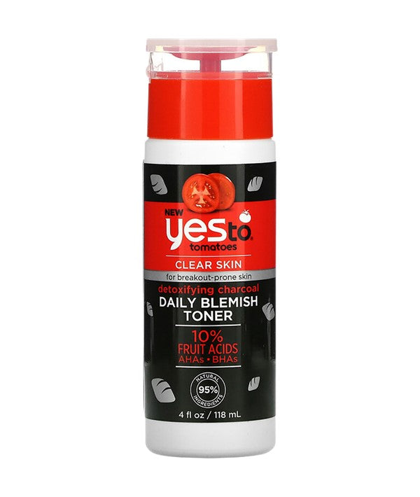 Yes To  Tomatoes Detoxifying Charcoal Daily Blemish Toner