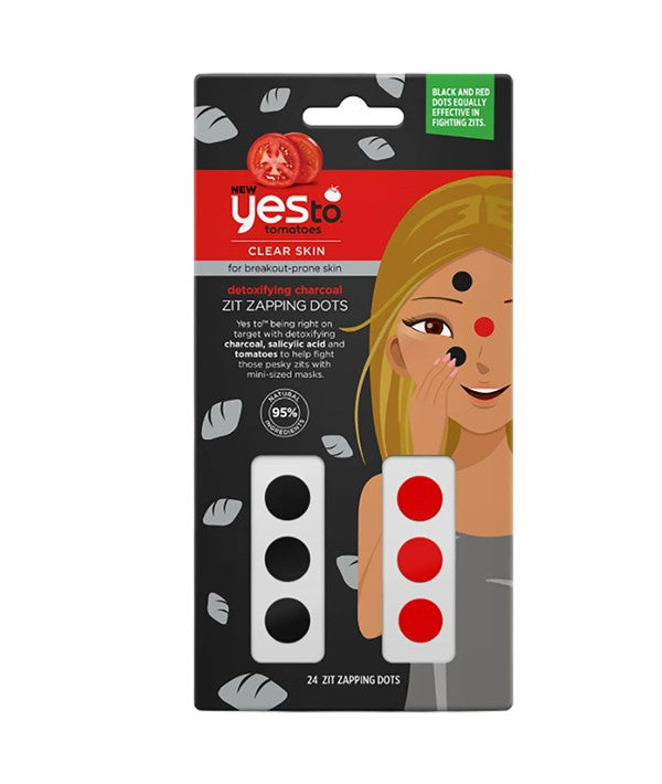 Yes To  Tomatoes Detoxifying Charcoal Zit Zapping Dots