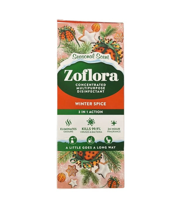 Zoflora  Concentrated 3 In 1 Action Multipurpose Disinfectant Winter Spice