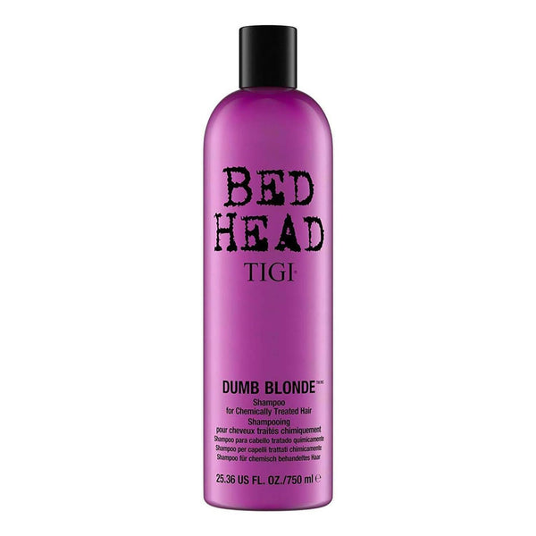 Bed Head by Tigi Dumb Blonde Shampoo for Hair Damage Protection 400ml / 750ml - Afro Hair Boutique
