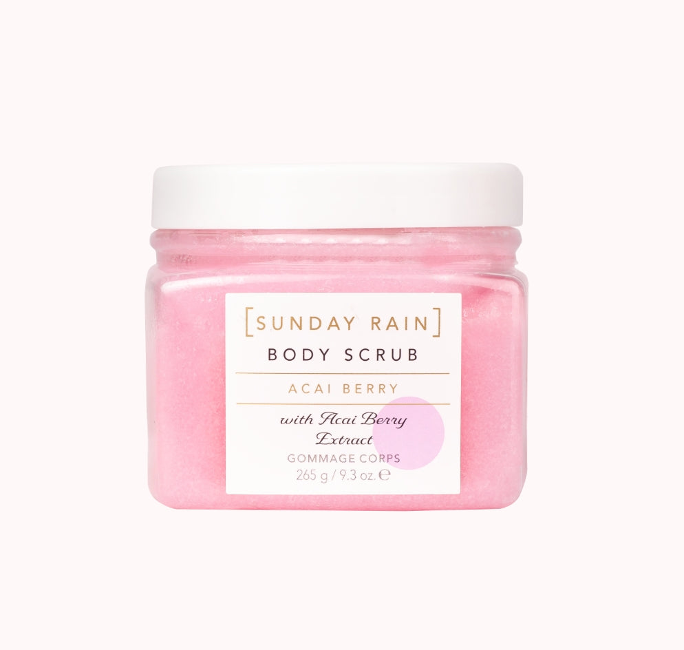 Sunday Rain Acai Berry Body Scrub 265g