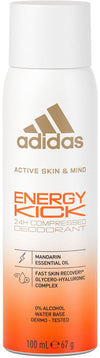 Adidas Energy Kick 24H Deodorant Spray 100ml
