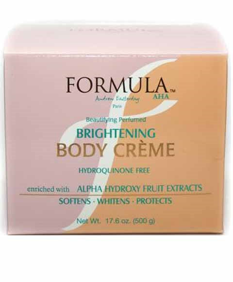 Andrew Easterday Formula AHA Beautifying Perfumed Body Creme