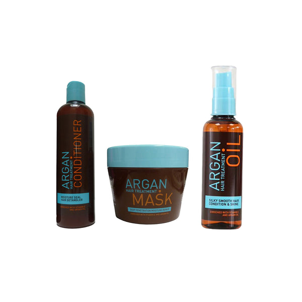 Argan Oil | Full Range – Treatment Conditioner, Hydrating Hair Mask & Hair Oil - Afro Hair Boutique