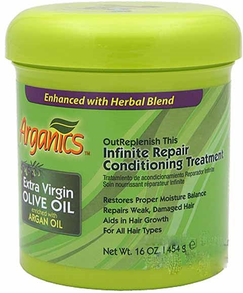 Arganics Extra Virgin Olive Oil Infinite Repair Conditioning Treatment