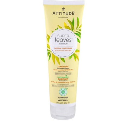 Attitude Super Leaves Lemon Leaves And White Tea Clarifying Conditioner