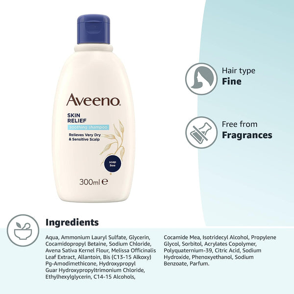 Aveeno Skin Relief Soothing Shampoo 300ml