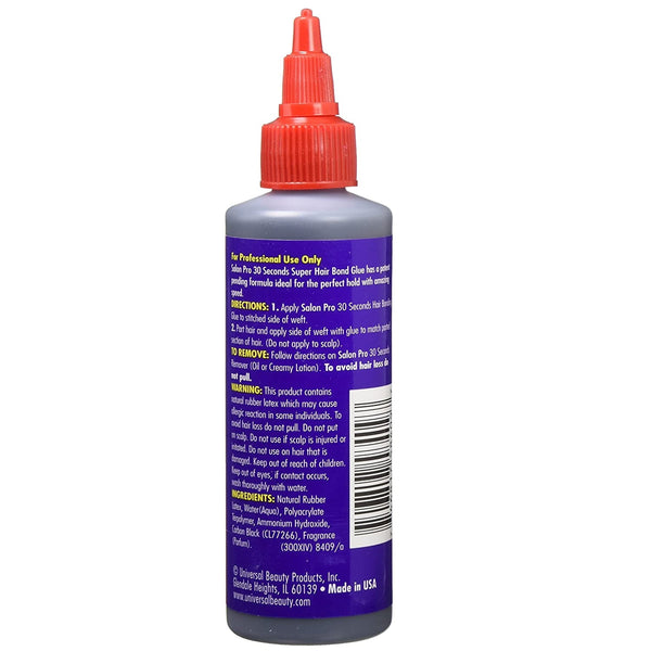 Salon Pro 30 Sec Anti Fungus Super Hair Bond Glue 30ml / 60ml / 118ml - Afro Hair Boutique