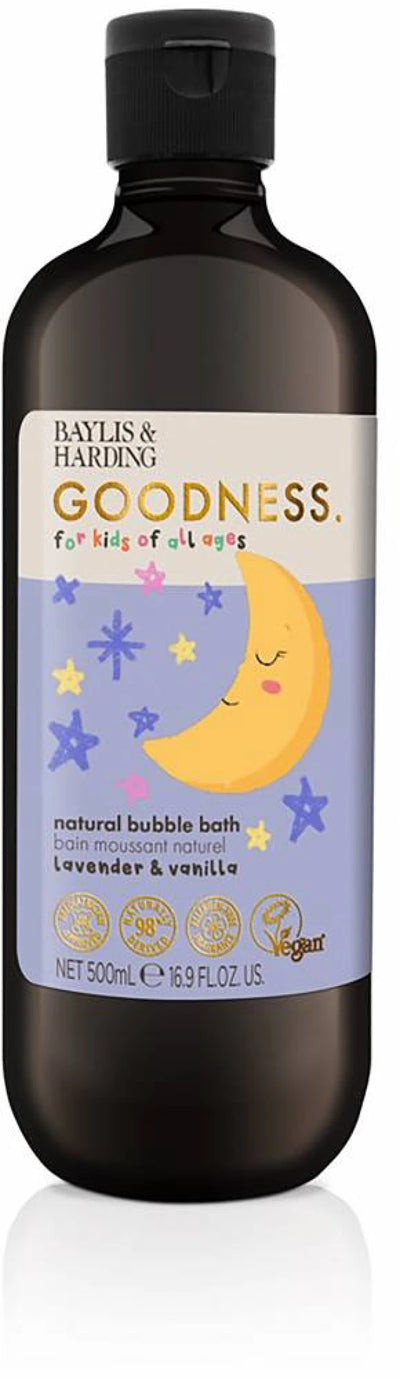 Baylis And Harding Goodness Kids Lavender And Vanilla Natural Bubble Bath 500ml