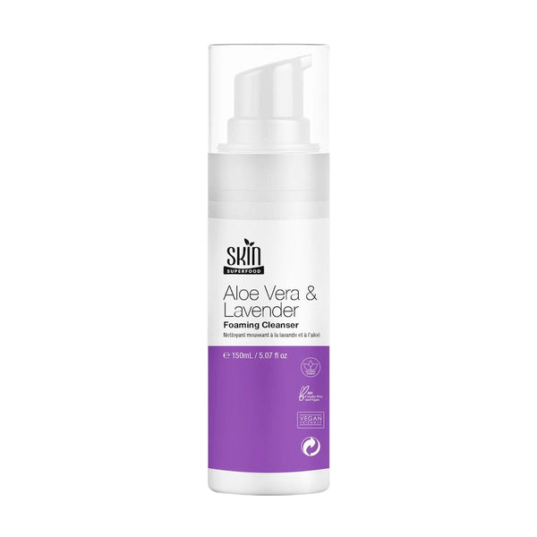 Skin Superfood Aloe Vera And Lavender Foaming Cleanser 150ml