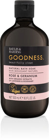 Baylis And Harding Goodness Rose And Geranium Natural Bath Soak 500ml