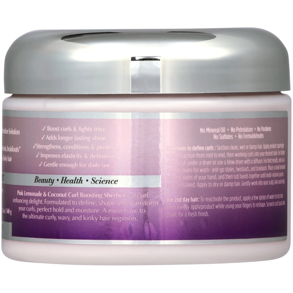 The Mane Choice Pink Lemonade And Coconut Curl Boosting Sherbet 340g
