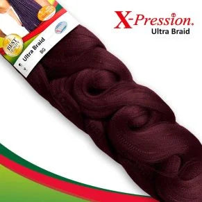 X Pression Syn Ultra Braid X-PRESSION Ultra Hair Braid (Braiding) Extension (Choice of Colours) - Afro Hair Boutique