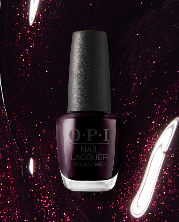 OPI Nail Lacquer Black Cherry Chutney 15ml - Afro Hair Boutique