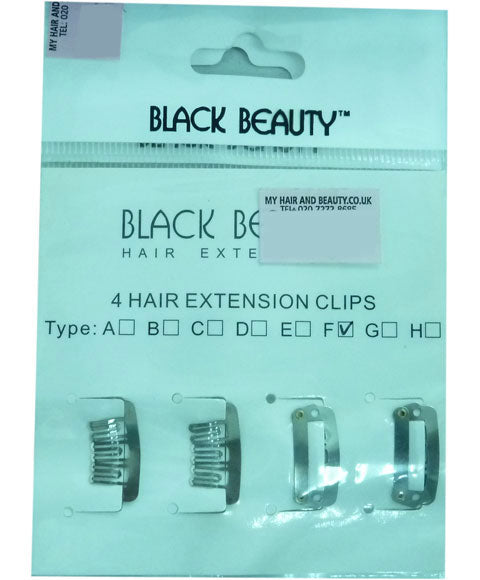 Hairaisers Extension Clips Type F