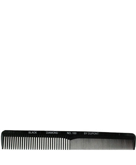 Black Diamond 100 Stylist Barber Styling Work Comb 